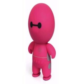 Bocina Portatil Bluetooth contra agua Big Hero color Rosa
