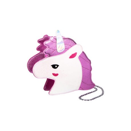 Bolsa Crossbody Unicornio Rosa