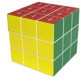 Cubo Rubik Bocina Speaker Bluetooth Luz Dinamica