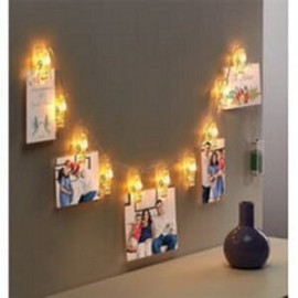 Fotoclips con serie de luces