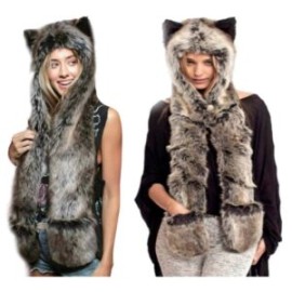 Gorro Con Bufanda Animals