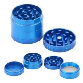 Grinder Azul, (moledor de hierbas y especias con pala)