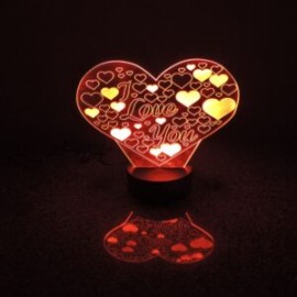 Lampara 3d i love you