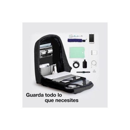 Mochila Antirrobo negro-negro