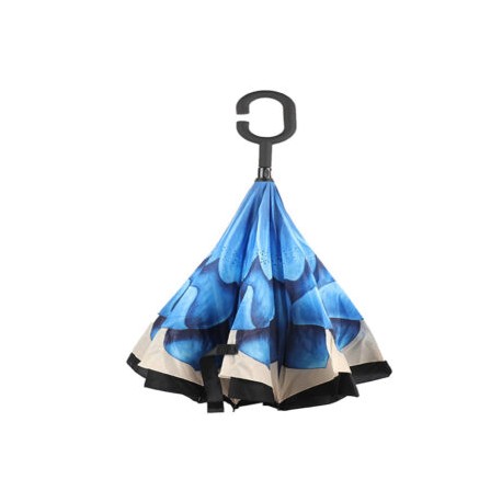 Paraguas Reversible Blue Lotus