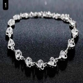 Pulsera Silver Hearts