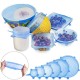 Set de 6 tapas de silicon ajustables