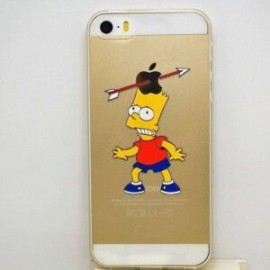 Sticker Homero Simpson Para iPhone SE y 6