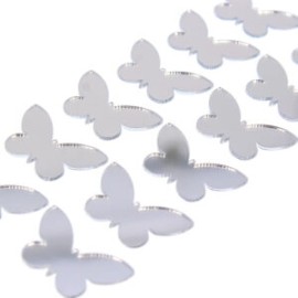 Stickers decorativos tipo espejo Mariposas