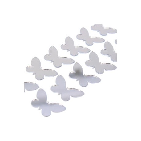 Stickers decorativos tipo espejo Mariposas