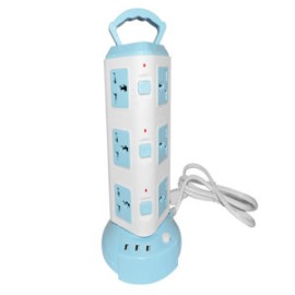 Torre Multicontacto 12 puertos y 3 USB