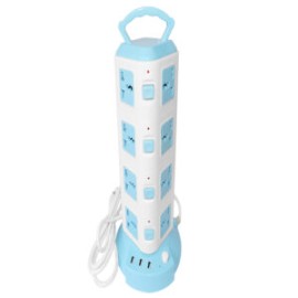 Torre multicontactos de 20 entradas y 3 USB