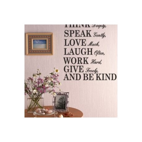 VINILO BE KIND 65*57 CM