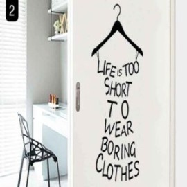 Vinilo Decorativo Clothes Ropa Divertida