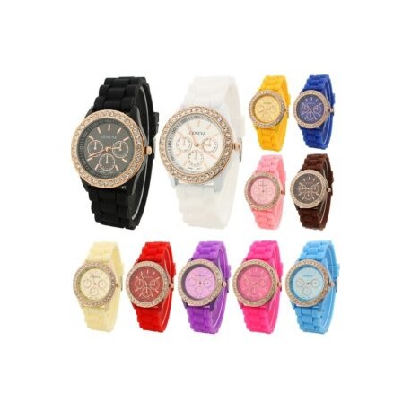 Vinilo decorativo con reloj de verdad