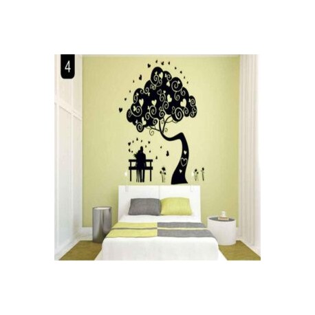 Vinilo Decorativo Fosforescente Love 100*70 Cm Romántico