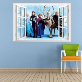 VINILO FROZEN & FRIENDS 60*50 CM