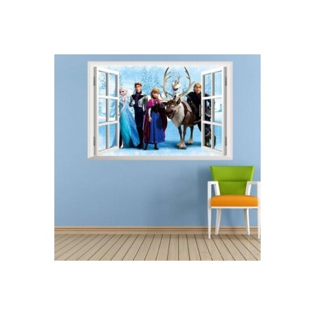 VINILO FROZEN & FRIENDS 60*50 CM
